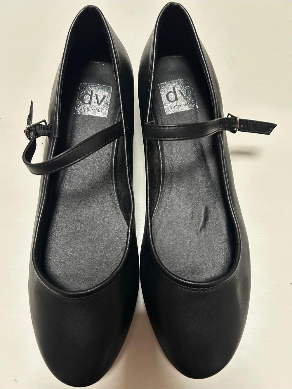 DV by Dolce Vita Black Mary Jane Ballet Flats